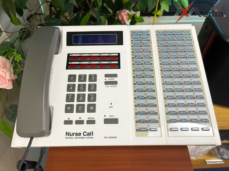 Máy chủ chuông gọi y tá MEDI DN-2020MS - 30/90/150/210 phòng